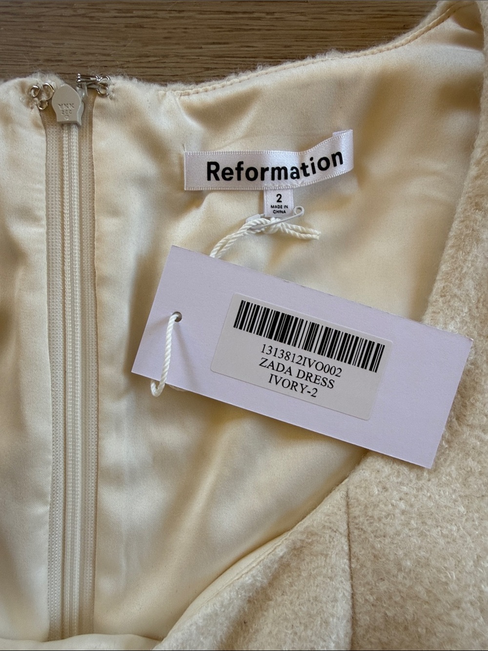 Reformation Zada tweed mini dress size 2 - Picture 6 of 6